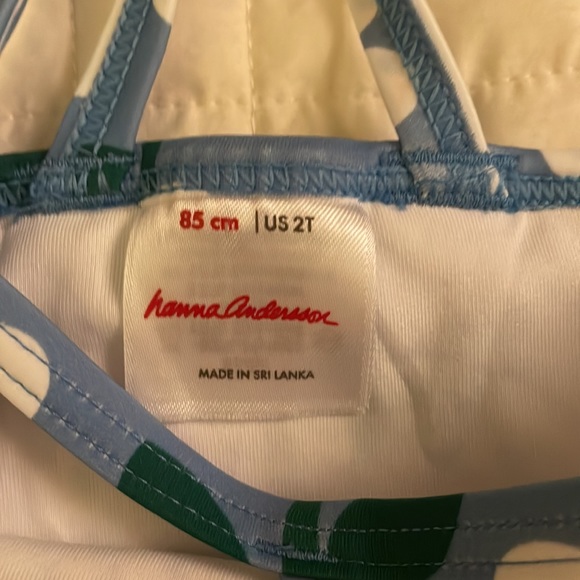 Hanna Andersson - two piece swimsuit size 2T - Picture 6 of 6